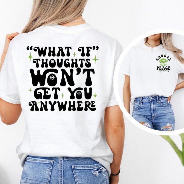 OCD Awareness Choose Peace Over Relief T Shirt (Skapare uppladdad)
