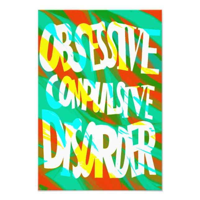 OCD Awareness, Colour Theory Poster   (Framsidan)