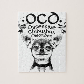 OCD-besatta chihuahua Pussel