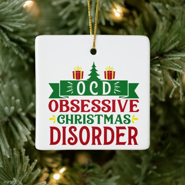 OCD-besatthet av julbesvär Ornament (Träd)
