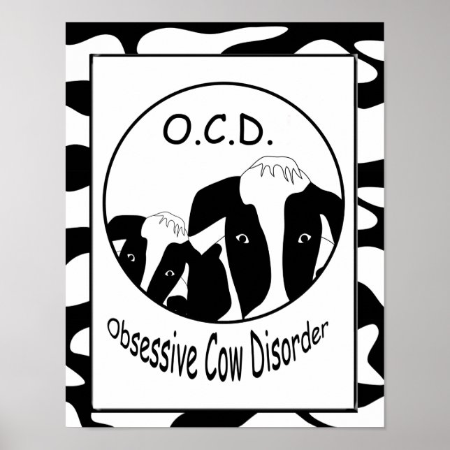 OCD-besatthet Poster (Framsidan)
