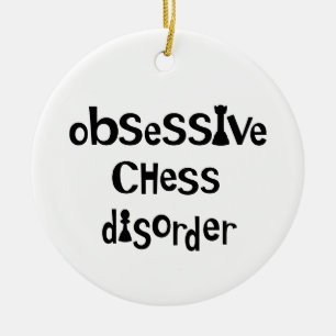 OCD-chess Julgransprydnad Keramik