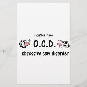 OCD Cow Brevpapper