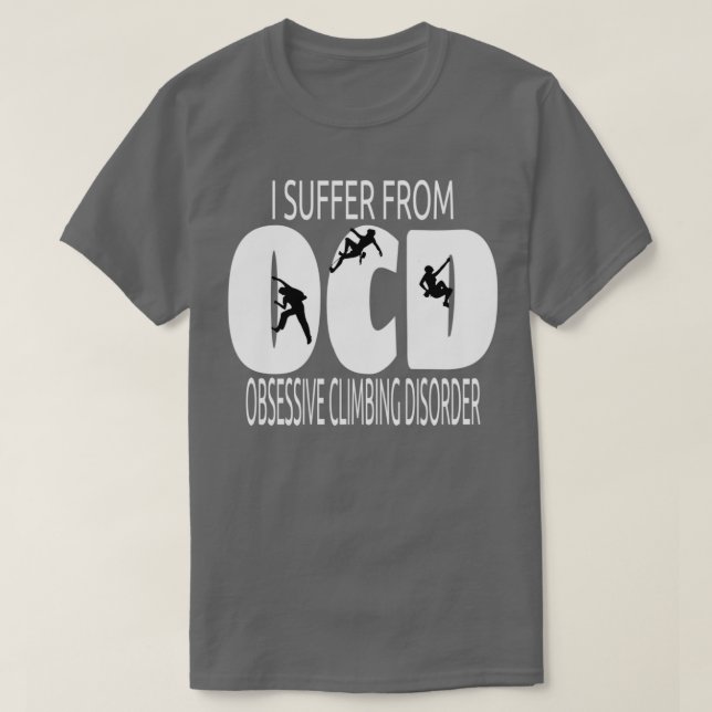 OCD-design I lider av överdriven klimatstörning T Shirt (Design framsida)