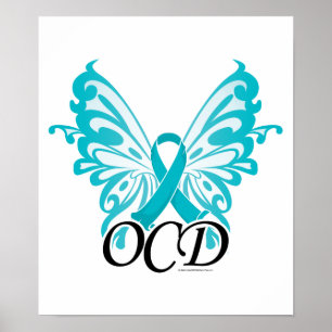 OCD-fjärilsband Poster