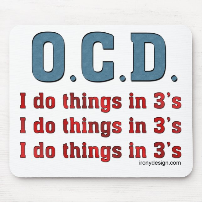OCD I Do Sak i 3:an Musmatta (Framsidan)