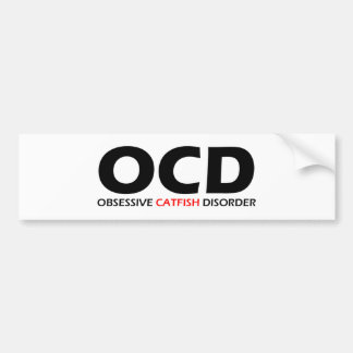 OCD - kraftig fisksjukdom Bildekal