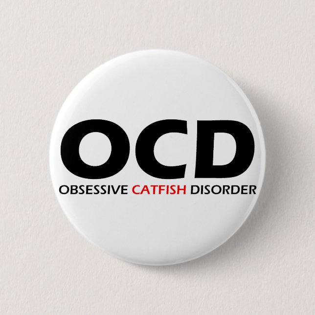 OCD - kraftig fisksjukdom Knapp (Framsida)