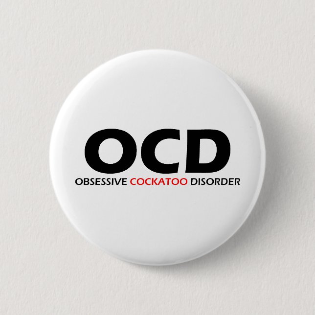 OCD - kraftig ockupationsstörning Knapp (Framsida)