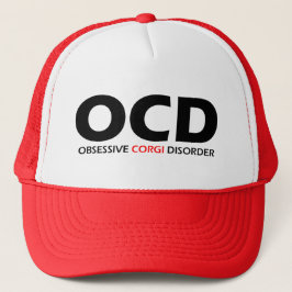 OCD - överdriven Corgi- störning Truckerkeps