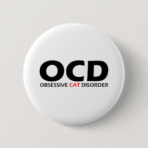 OCD - överdriven kattsjukdom Knapp