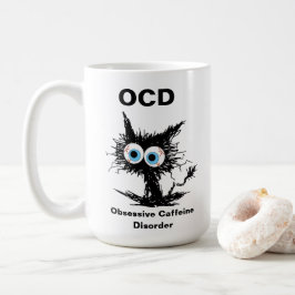 OCD (överdriven koffeinstörning) Kaffemugg
