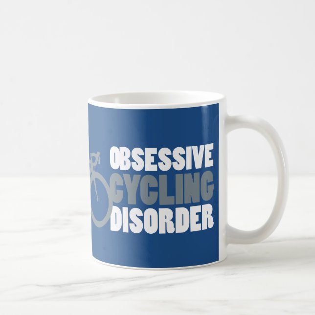 OCD som cyklar muggen Kaffemugg (Höger)