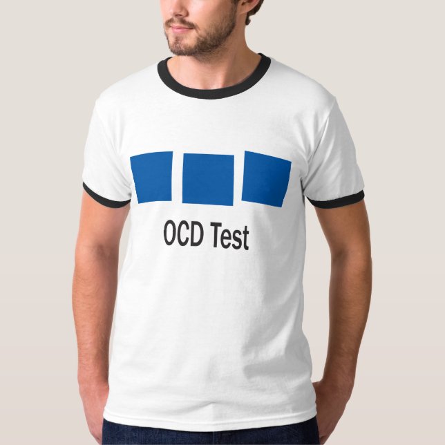 OCD-test, är du OCD? T Shirt (Framsida)