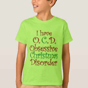 OCD - Tvångsmässig juloordning Tee Shirt