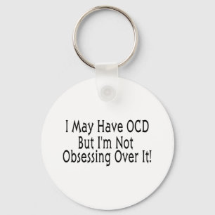 OCD-tvångstanke Nyckelring