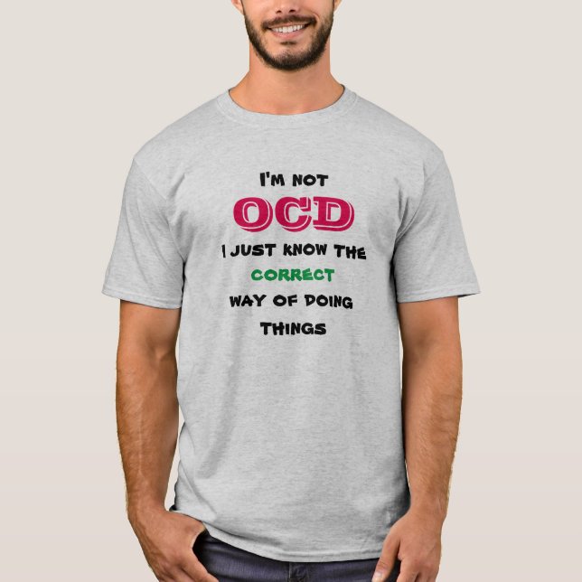 OCDEN långt T Shirt (Framsida)