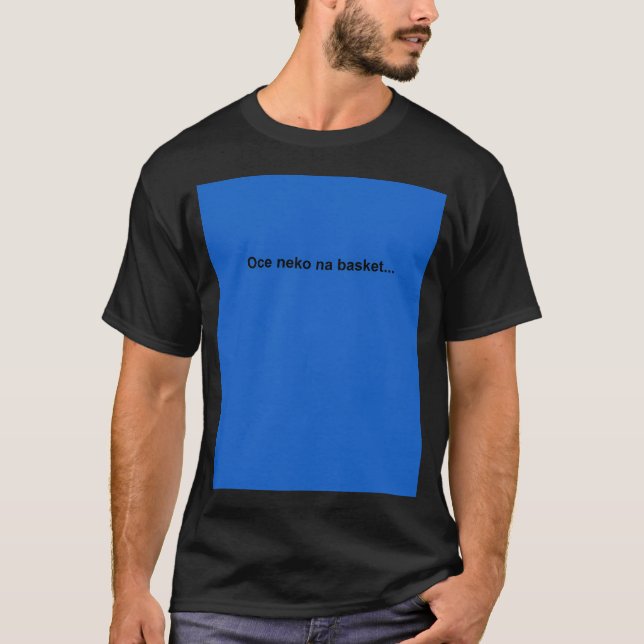 Oce Neko Na Basket.. T Shirt (Framsida)