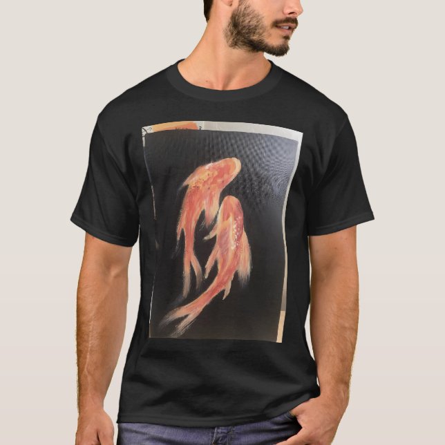 Ocean Accor bBlue Koi T Shirt (Framsida)