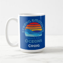 Ocean Älskare Vintage Sunset Personlig