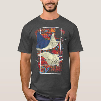 Ocean Animal Manta Ray Älskare Hawaiian Tribal Man T Shirt