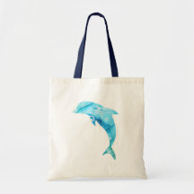 Ocean Art-handtag - Delfin