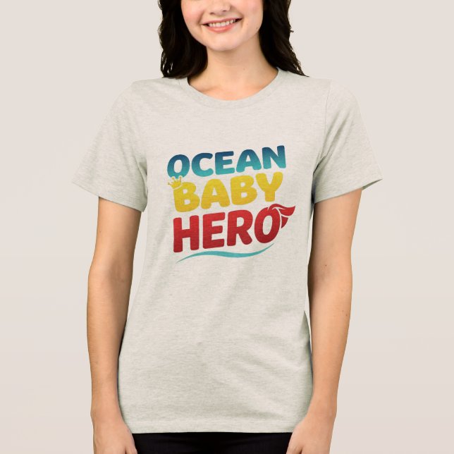 OCEAN  BABY HERO T SHIRT (Framsida)