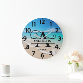 Ocean Beach A Monogram Stor Klocka