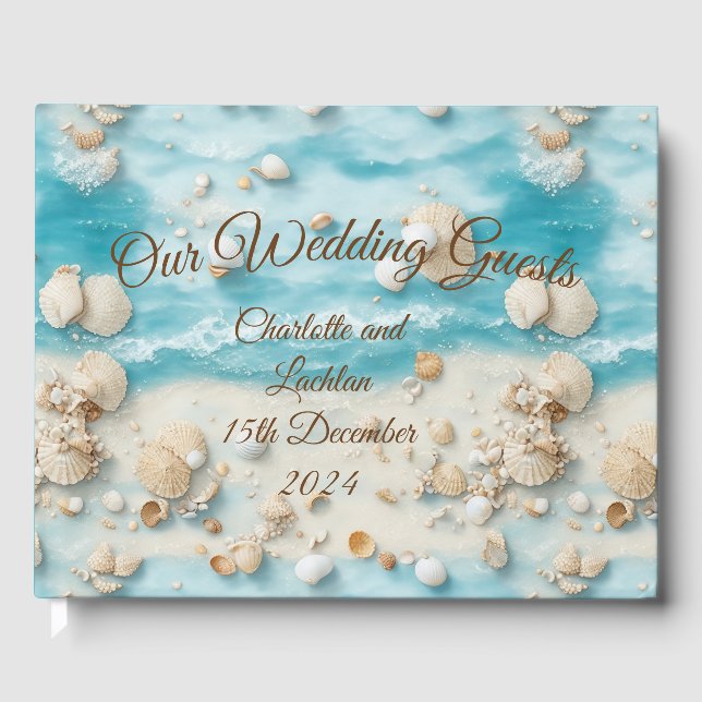 Ocean Beach Bliss Gästböcker (Framsida)