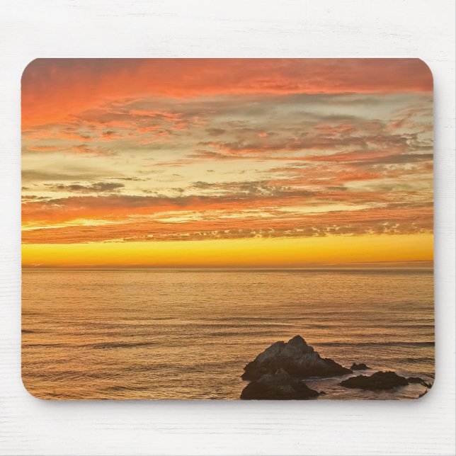 Ocean Beach Ca.Summer Sunset Musmatta (Framsidan)