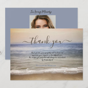 Ocean Beach Foto Firande Av Liv Tack Kort