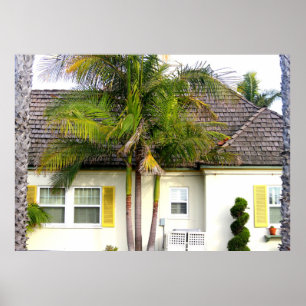 Ocean Beach-huset Poster