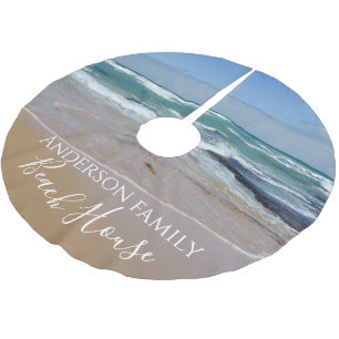 Ocean Beach Julgransmatta Borstad Polyester