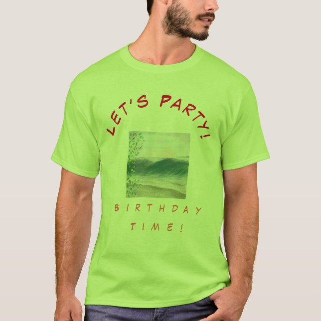 Ocean Beach Party T-Shirt Firande (Framsida)