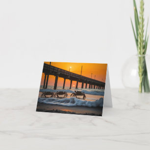 Ocean Beach Pier - Strandkrabbor Tack Kort