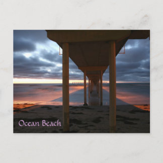 Ocean Beach pier Vykort