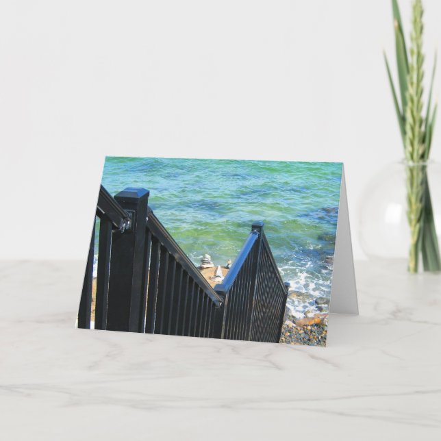 Ocean Beach Railing Kort (Framsida)