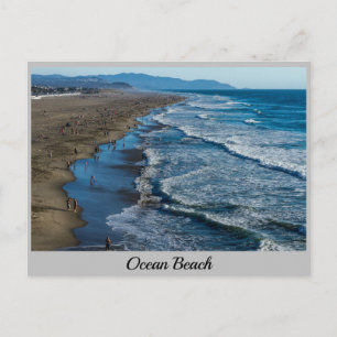 Ocean Beach San Francisco Ca. Vykort