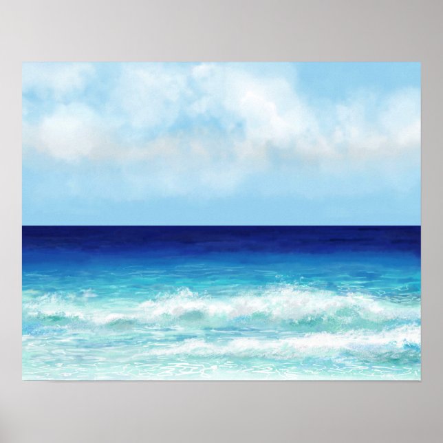 Ocean Beach Sea View 275 Poster (Framsidan)