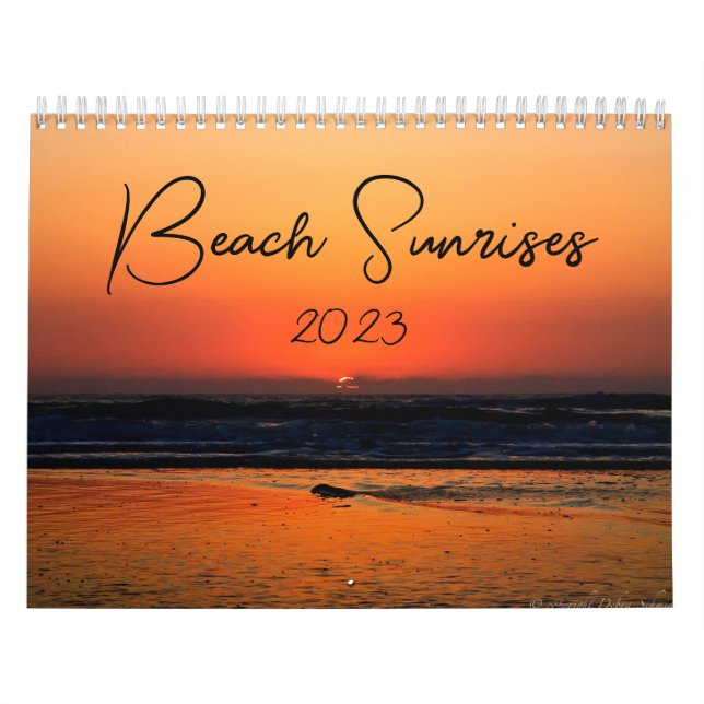 Ocean Beach Sunrises Kalender (Omslag)