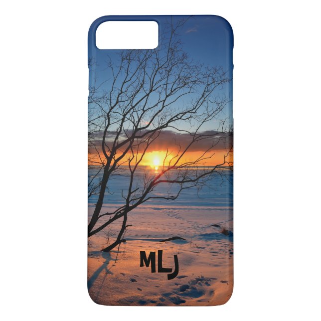Ocean Beach Sunset Personlig iphone case Case-Mate iPhone Skal (Baksida)