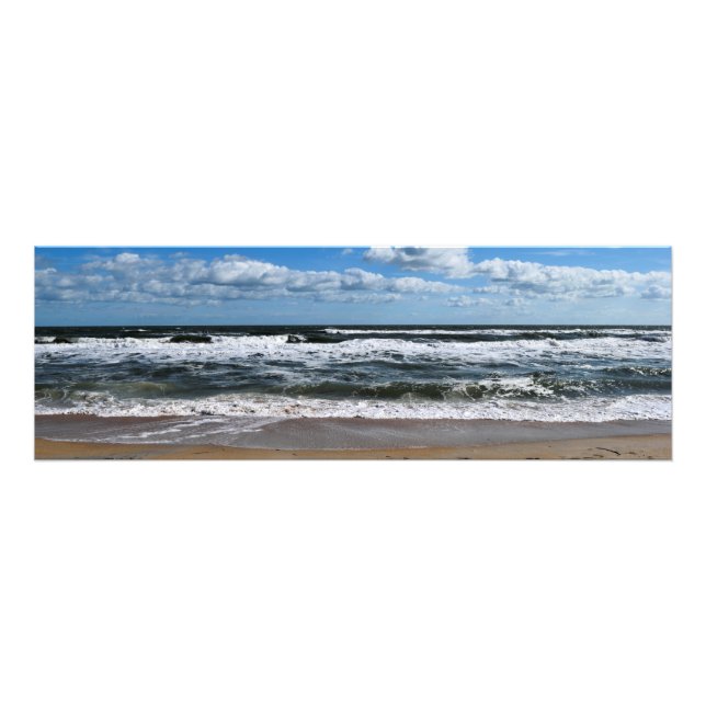 Ocean Beach-Surfan Fototryck (Framsidan)