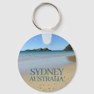 Ocean Beach Sydney Australien Nyckelring