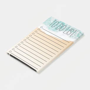 Ocean Beach Vågar - Tropical List Post-it Block