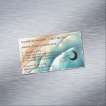 Ocean Beach Yoga Reiki Celestial Hand Magnetiska Visitkort<br><div class="desc">Ocean Beach Yoga Reiki Celestial Hand</div>