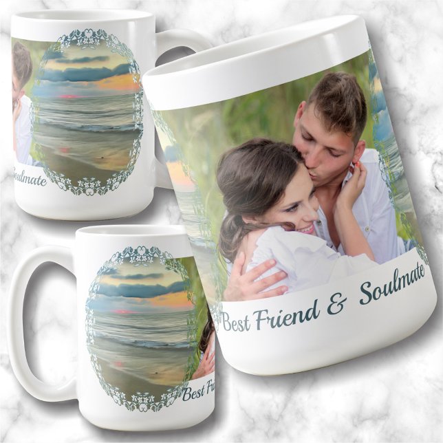 Ocean Best Friend & Soulmate 0735 Kaffemugg (Skapare uppladdad)