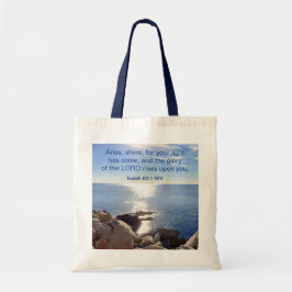 Ocean Bible Verse Arise och Shine Tygkasse