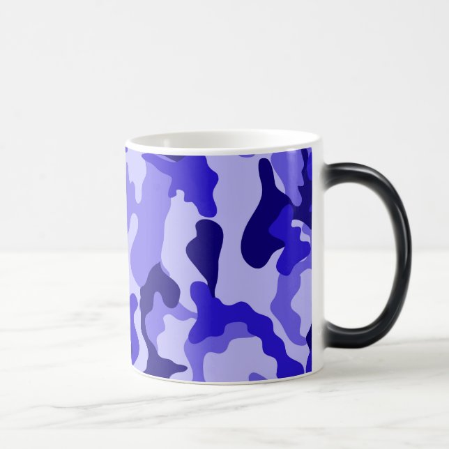 Ocean Blå Kamouflage Mugg (Höger)