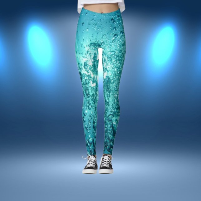 ’Ocean Bliss Bubbles Leggings’ Leggings (Skapare uppladdad)