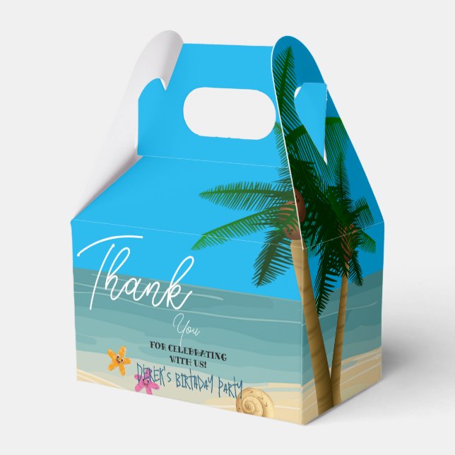 Ocean Bliss Firande Presentaskar (Baksidan Sidan)